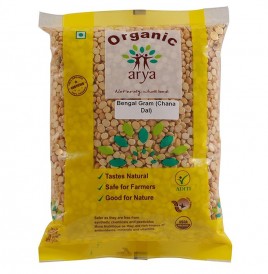 Arya Organic Bengal Gram (Chana Dal)  Pack  500 grams